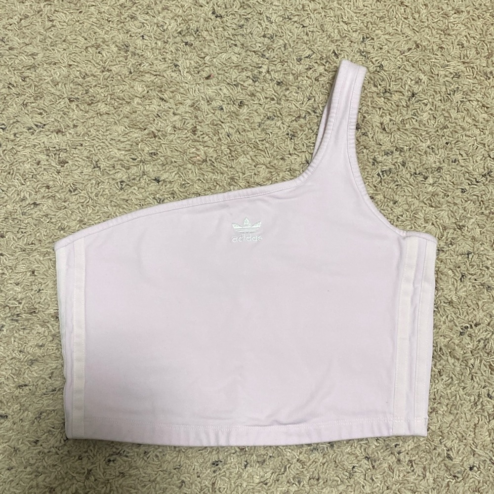Adidas one shoulder top